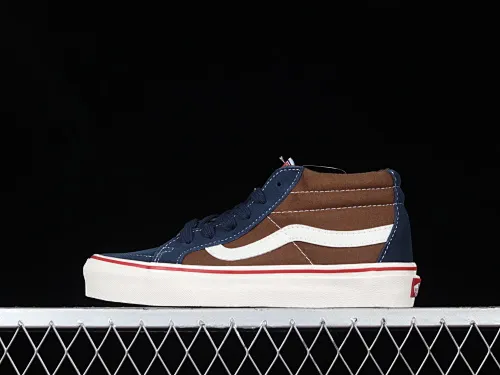 All categories Vans Vans series Vans Mid Vans China Vans SK8-Mid Vans olive grass green classic mid-top skateboard shoes VN0A4UWI06F